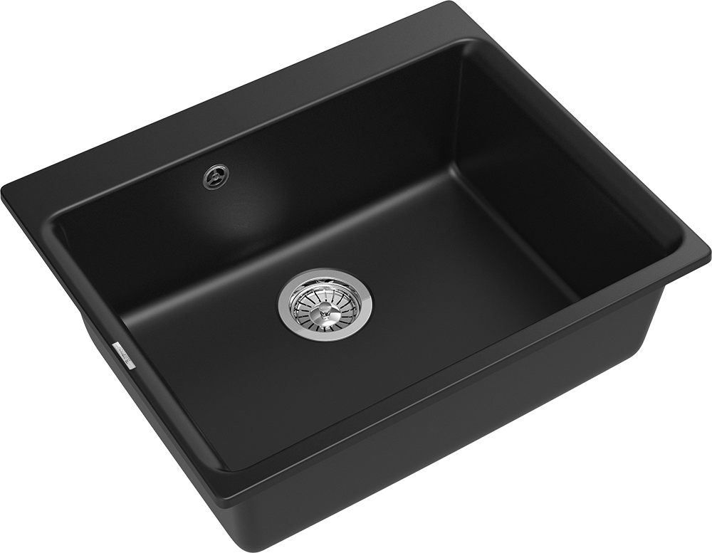 Детальное фото товара: Rivelato AXEL Х-60 antracite, мойка, гранит, антрацит