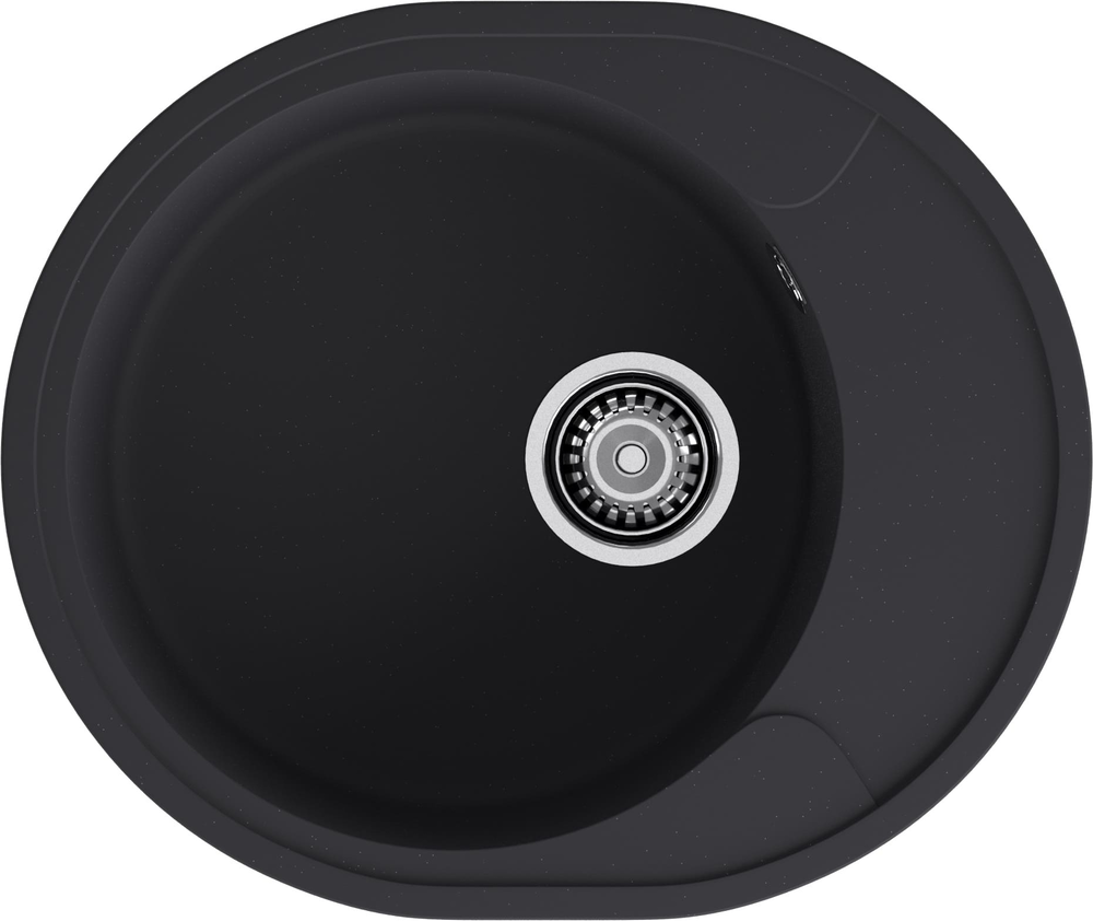 Фото товара: GranFest URBAN GF-UR-857L, мойка, гранит, черный