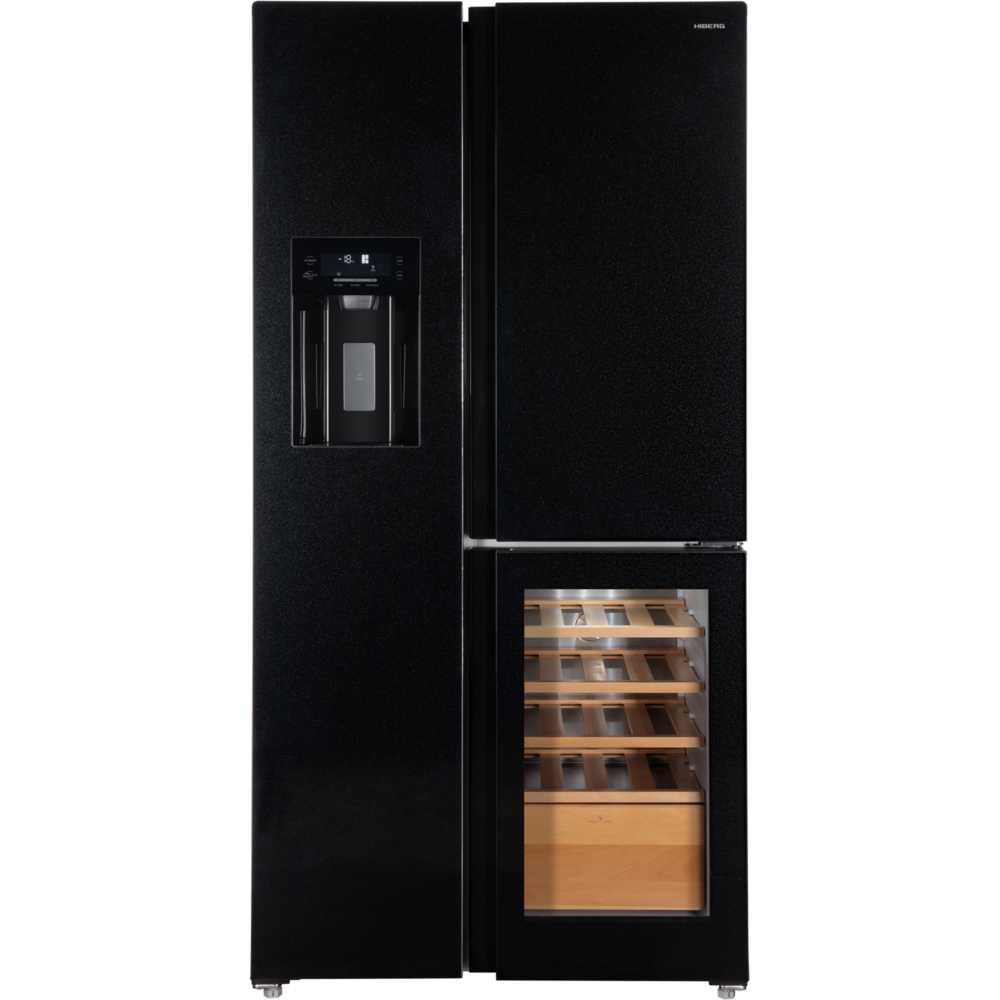 HIBERG i-RFS 750G B Inverter Wine Фото товара: HIBERG i-RFS 750G B Inverter Wine