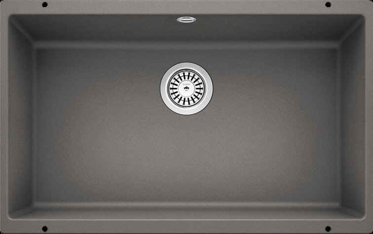 Фото товара: Blanco Rotan 700-U, мойка, гранит, алюметаллик