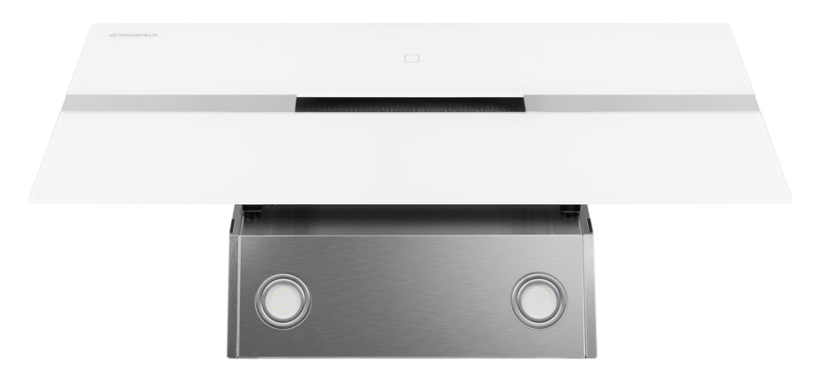 Детальное фото товара: Maunfeld MERSEY 90 WHITE Glass WHITE (INOX)