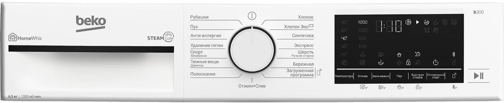 Beko B3WFR56H2WWB Детальное фото товара: Beko B3WFR56H2WWB