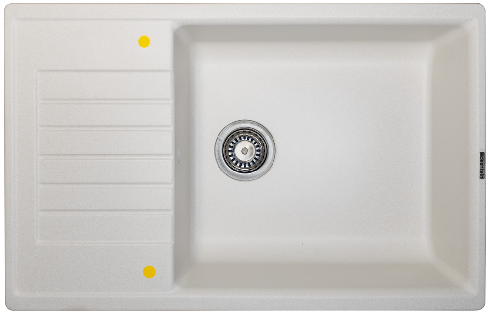 Ecoshtein RECHTECK 780.500, мойка, гранит, латте Фото товара: Ecoshtein RECHTECK 780.500, мойка, гранит, латте