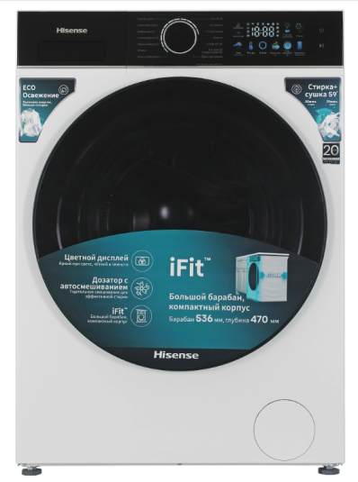 Фото товара: Hisense WD3I8043BWF2