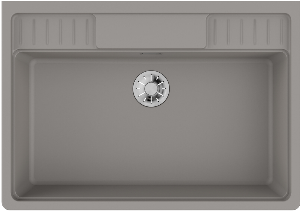 Фото товара: Omoikiri Kinokawa 90-GR, мойка, керамика, leningrad grey