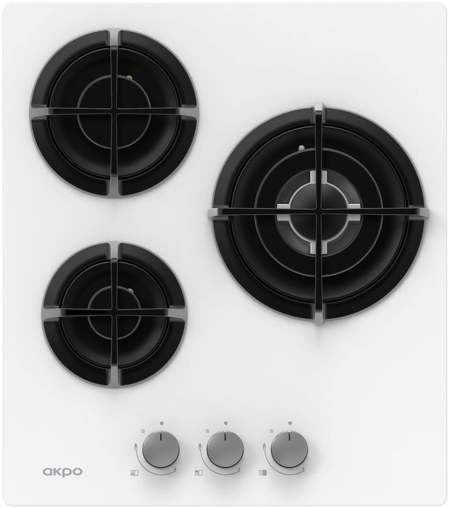 Фото товара: AKPO PGA 453 FGC2 WH газовая поверхность