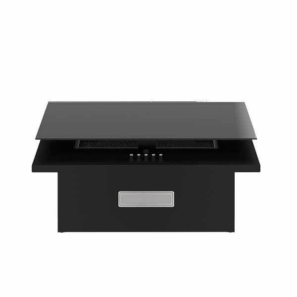 Детальное фото товара: Elikor Коралл 50П-430-К3Д черный/черн.стекло