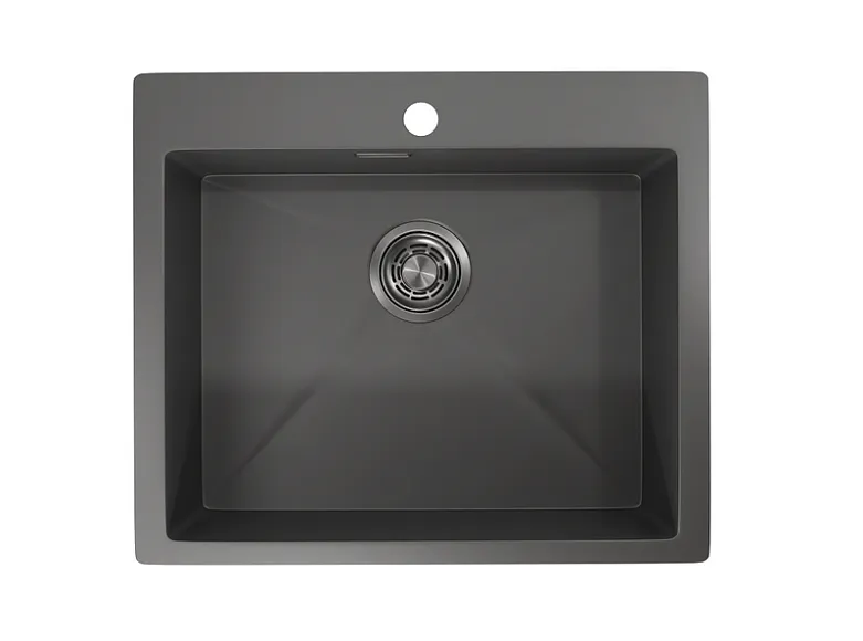 Фото товара: GRANULA 5951 мойка, нержавеющая сталь, графит матовый