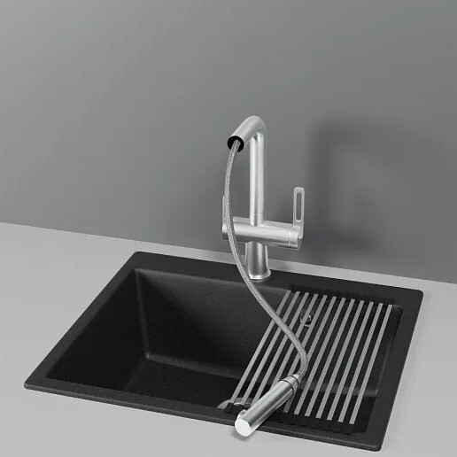 Детальное фото товара: GRANULA 8170 смеситель, нержавеющая сталь