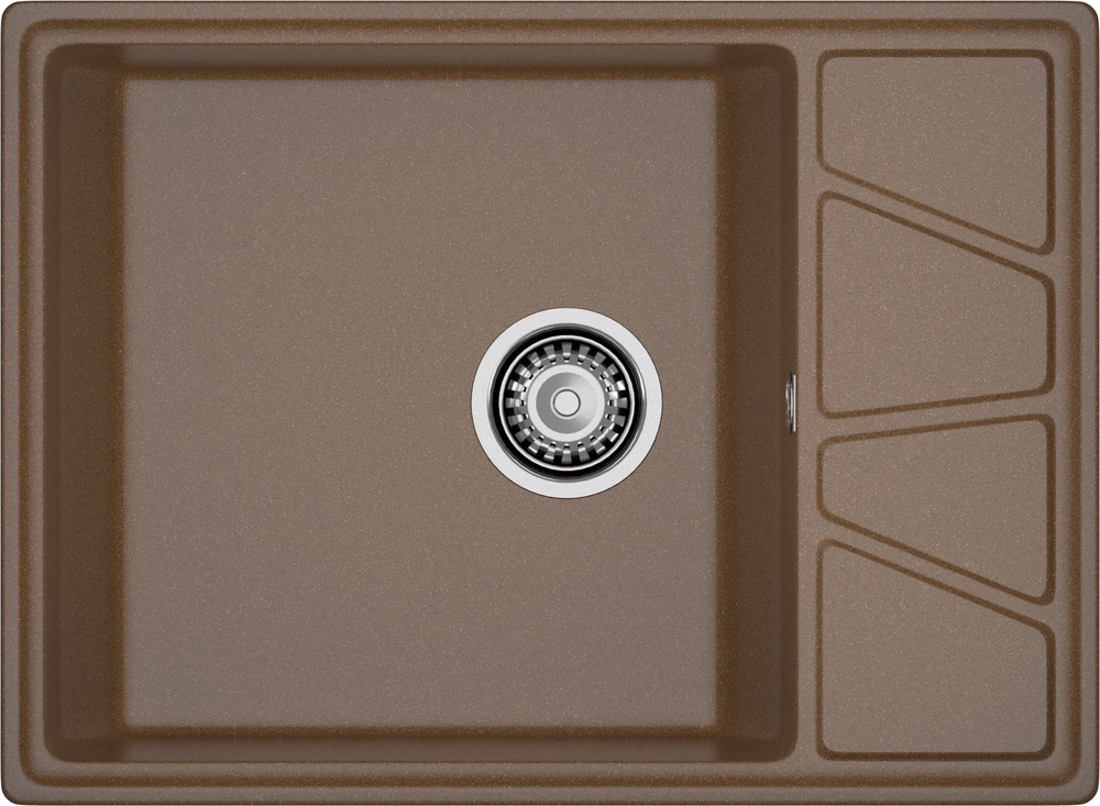 Фото товара: GranFest VERTEX GF-V-680L, мойка, мрамор, терракот