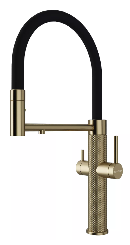 Фото товара: Paulmark NEXUS DIAMOND, смеситель, светлое золото
