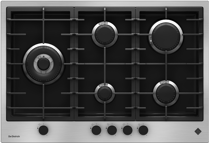 Фото товара: De Dietrich DPE4729XF газовая поверхность