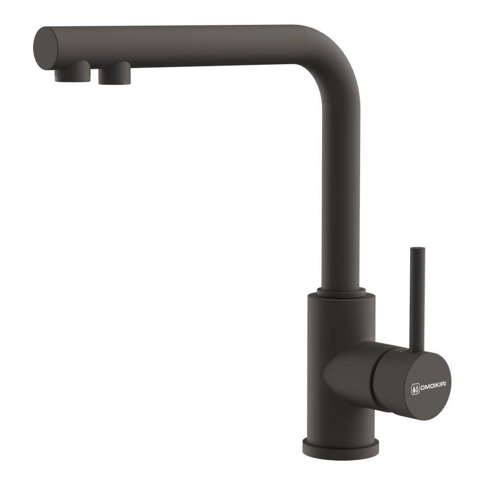 Фото товара: Omoikiri Nakagawa 2 Plus-ES, смеситель, гранит, espresso