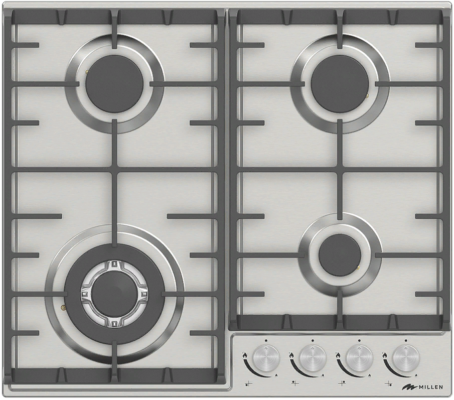 MILLEN MGH 602 IX Фото товара: MILLEN MGH 602 IX газовая поверхность