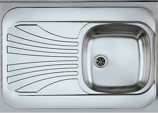 Детальное фото товара: ALVEUS CLASSIC 30R NAt-60, мойка, нержавеющая сталь (в комплекте с сифоном 1011717)