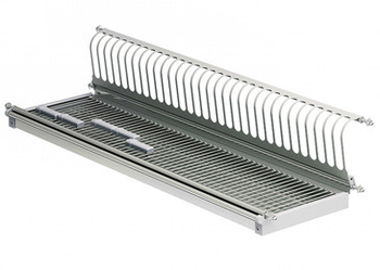 Фото товара: Sige Linda одноуровневая сушилка с поддоном из нержавеющей стали для верхнего шкафа шириной 800 мм