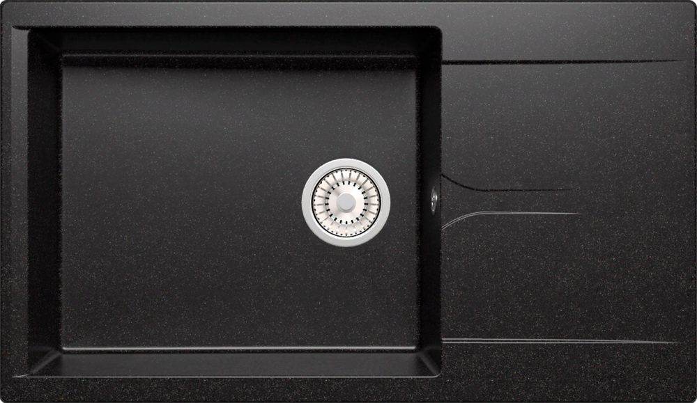 Фото товара: Polygran GALS-862, мойка, мрамор, черный 16