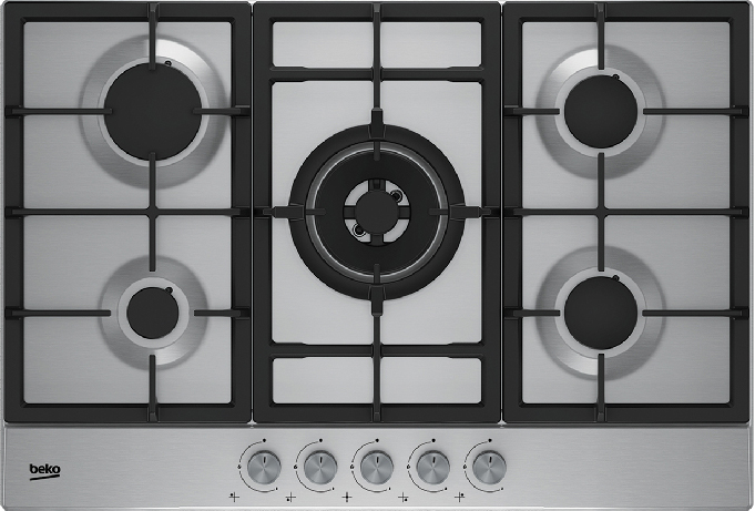 Фото товара: Beko HIAW 75225 SX газовая поверхность