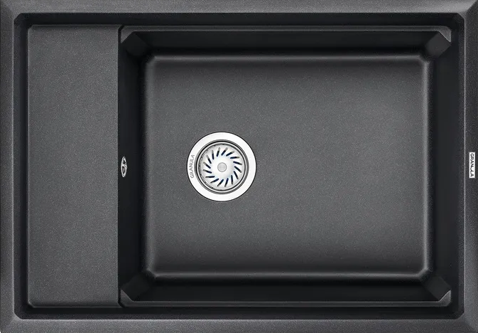 Фото товара: GRANULA 7305 мойка, гранит, черный