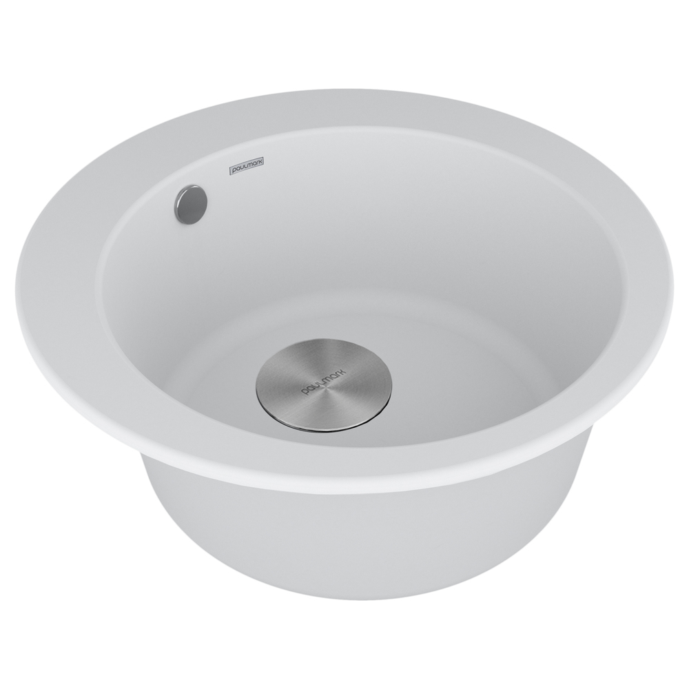 Детальное фото товара: Paulmark GELEGEN 50, мойка, гранит, белый