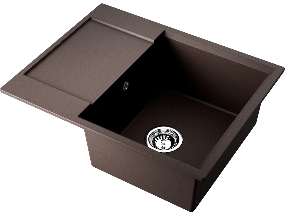 Детальное фото товара: Omoikiri Daisen 65-ES, мойка, гранит, эспрессо