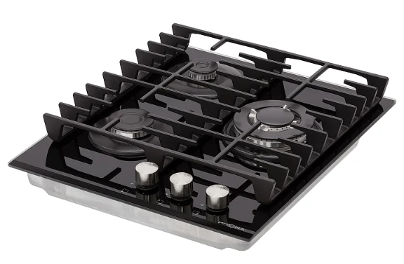 Krona HAGEL 45 BL W Детальное фото товара: Krona HAGEL 45 BL W газовая поверхность