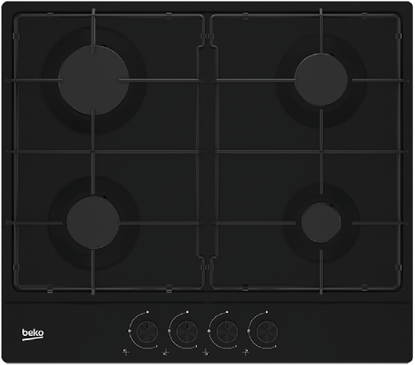 Фото товара: Beko HIAG 64223 B газовая поверхность