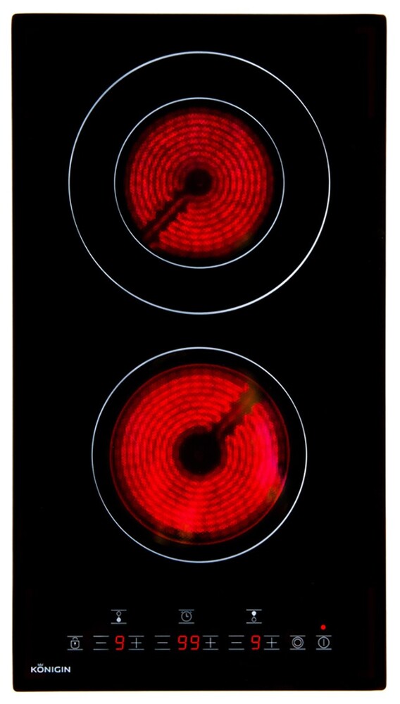 Детальное фото товара: Konigin Libra C302 TBK стеклокерамическая поверхность