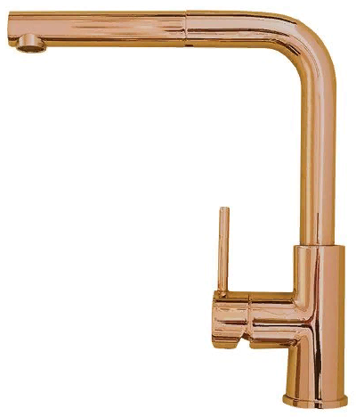 Фото товара: ALVEUS ZEOS P MONARCH COPPER, смеситель, медь