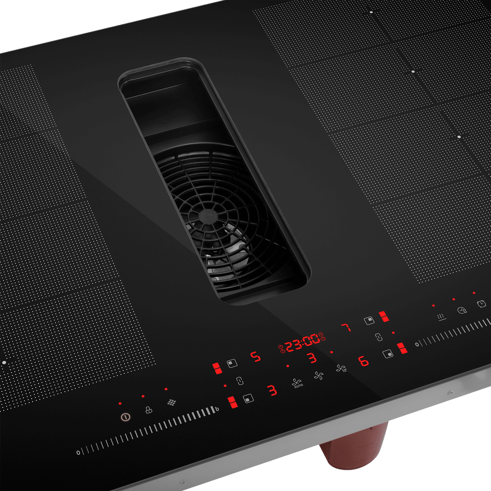 Детальное фото товара: Maunfeld MIHC834SF2BK индукционная поверхность