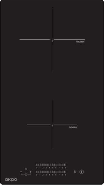 Фото товара: AKPO PIA 3092016CC BL индукционная поверхность
