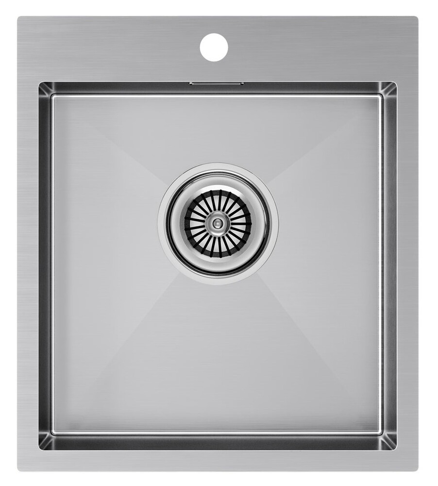 Фото товара: Paulmark KRONER 45, мойка, нержавеющая сталь брашированная