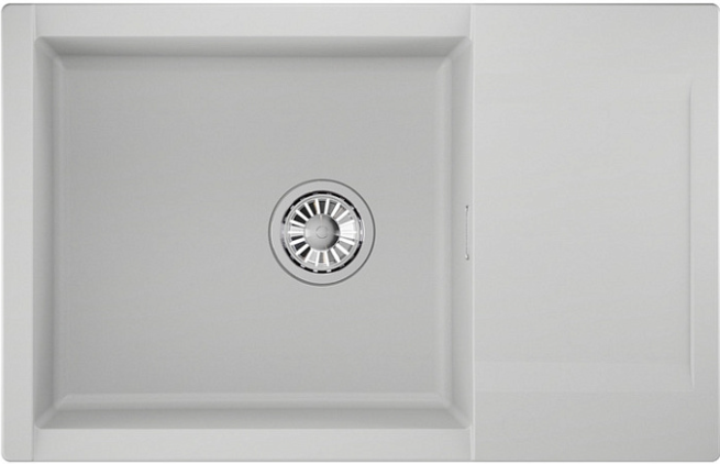 GRANULA ES-7807 мойка, гранит, арктик Детальное фото товара: GRANULA ES-7807 мойка, гранит, арктик