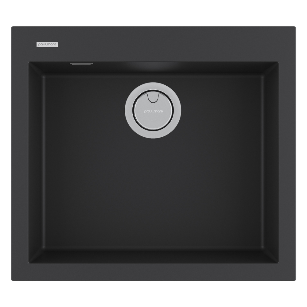 Фото товара: Paulmark DECORATION 56, мойка, гранит, антрацит