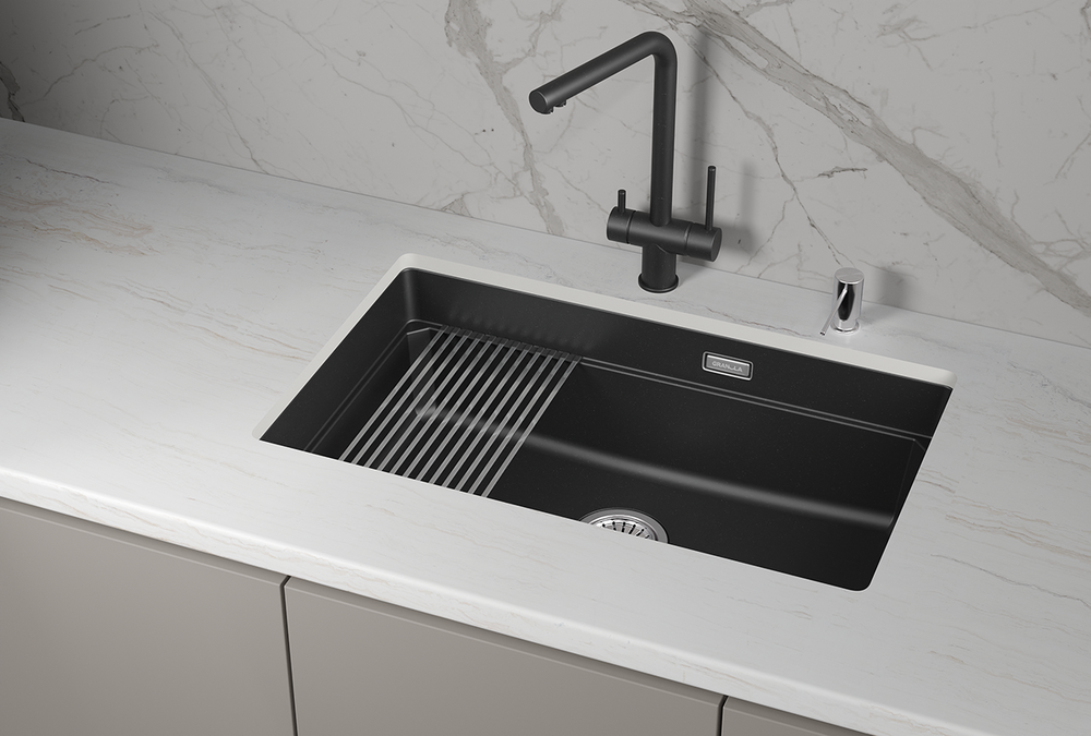 Детальное фото товара: GRANULA 7303iU мойка, гранит, шварц