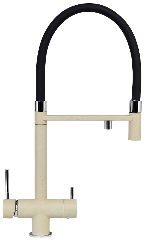 Фото товара: Zigmund & Shtain ZS 2300, смеситель, молодое шампанское