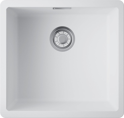 Фото товара: Omoikiri Kata 44-U-WH, мойка, гранит, белый
