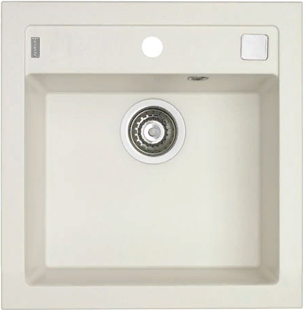 Детальное фото товара: ALVEUS FORMIC 20 GRANITAL+ ARCTIC-G11M, мойка, гранит, белый (в комплекте с сифоном 1127749)