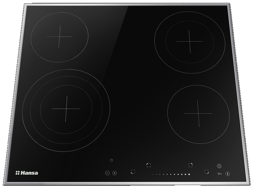 Детальное фото товара: Hansa BHCI96808 стеклокерамическая поверхность