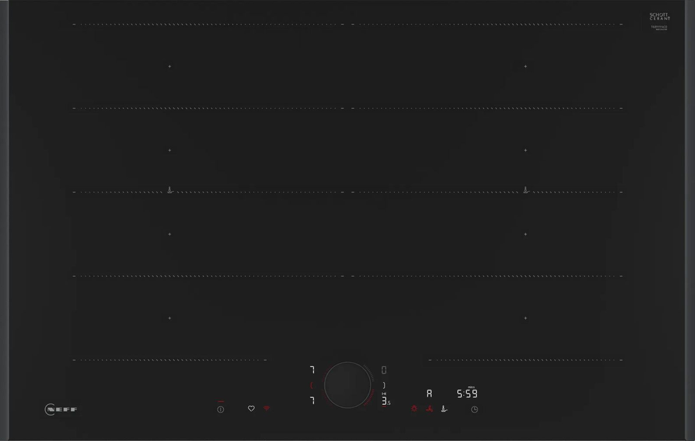 Детальное фото товара: NEFF T68YYY4C0 индукционная поверхность
