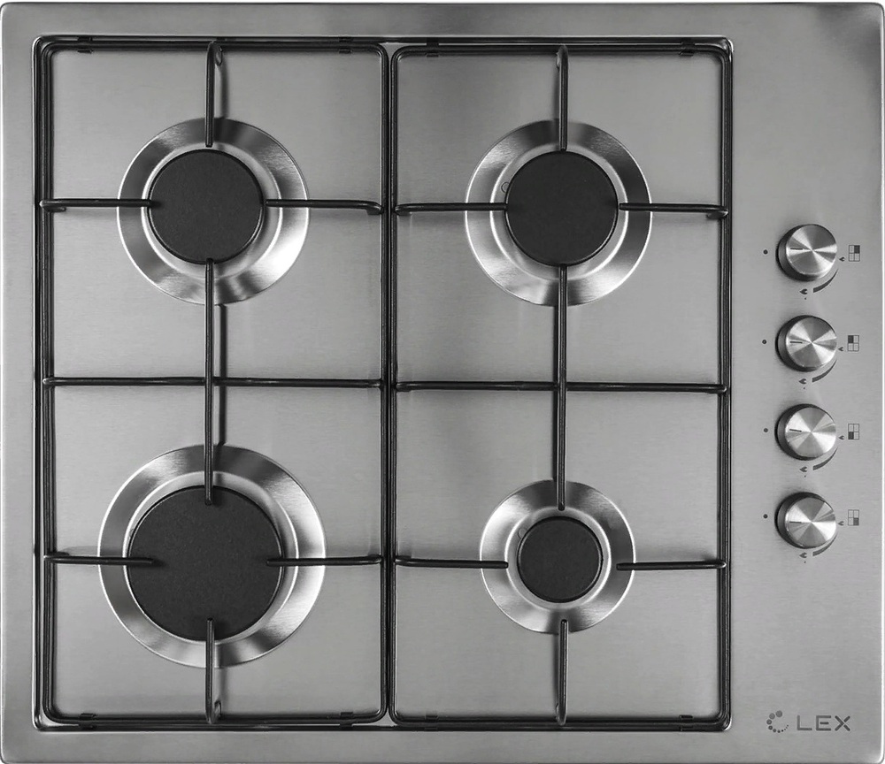Фото товара: LEX GVS 644-1 IX газовая поверхность