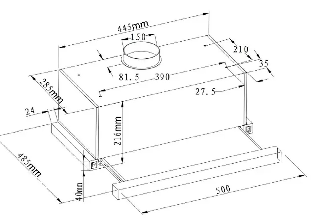 Детальное фото товара: Evelux Tel 50 X