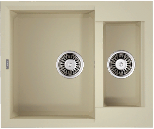 Фото товара: Omoikiri Sakaime 60-2-BE, мойка, гранит, ваниль