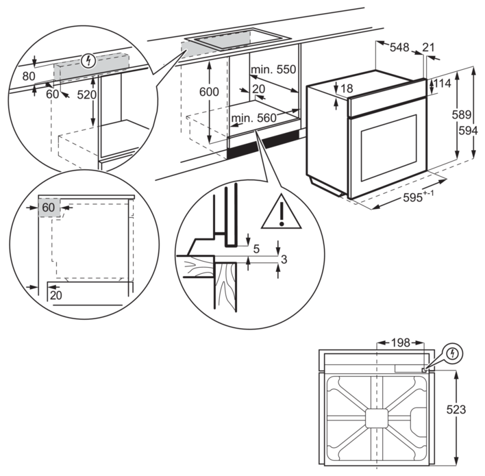 Детальное фото товара: Electrolux KOEAP31WT