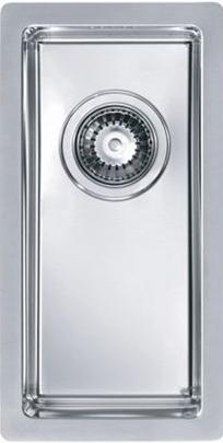 Фото товара: ALVEUS QUADRIX 10 BRS-90, мойка, нержавеющая сталь брашированная (в комплекте с сифоном 1130550)