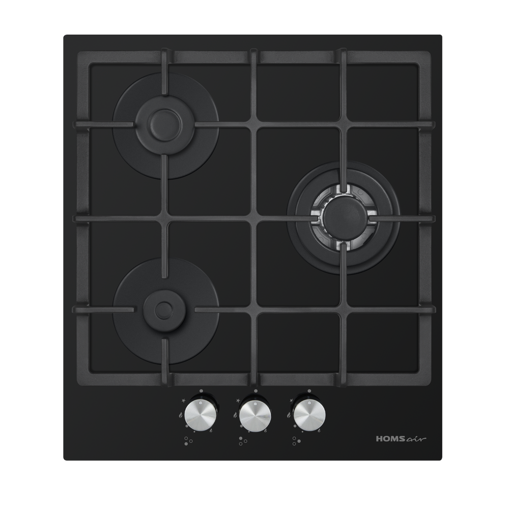 Фото товара: HOMSair HGG433TGCBK газовая поверхность