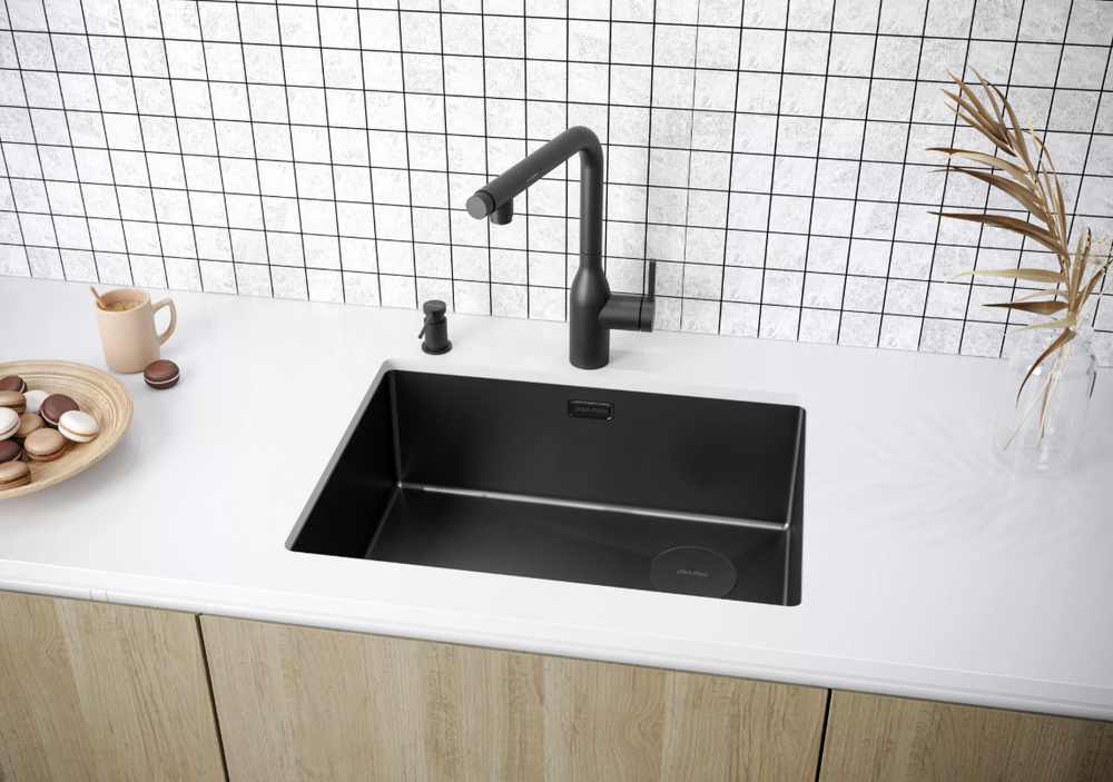 Детальное фото товара: Paulmark VIPER, смеситель, антрацит   