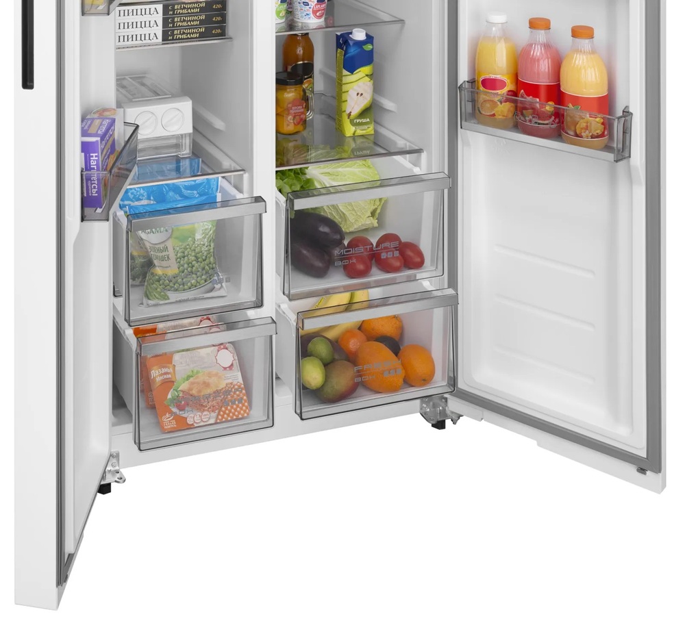 Детальное фото товара: MEFERI MFR83WH TOTAL NO FROST SIDE BY SIDE COMFORT