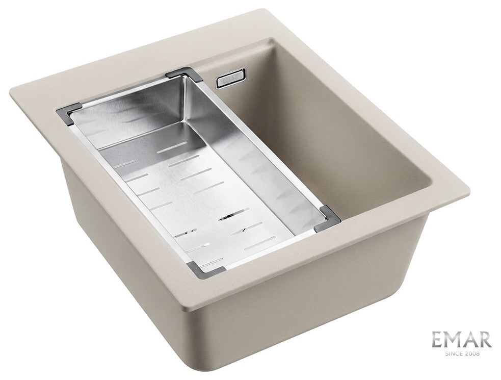 Детальное фото товара: Emar EMQ-1420.Q, мойка, гранит, авторио