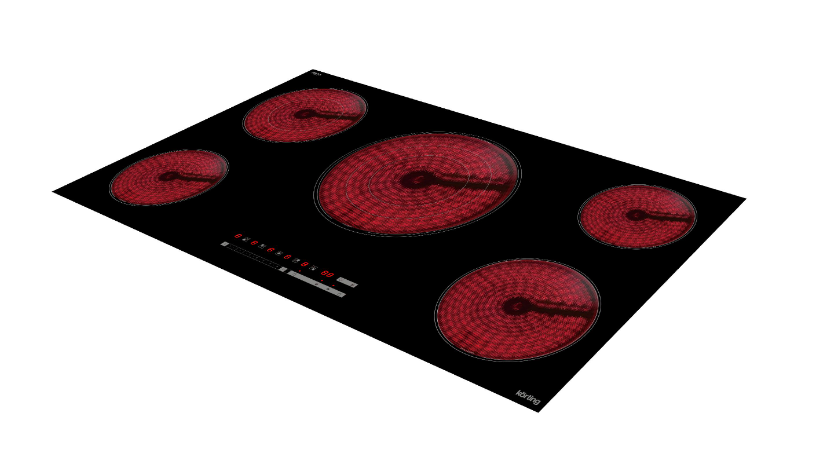 Детальное фото товара: Korting HK 95309 B стеклокерамическая поверхность